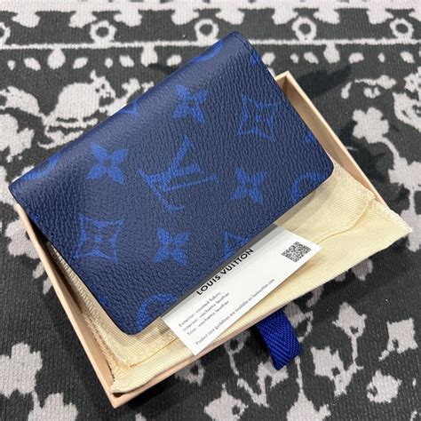 louis vuitton pocket organizer m30301 cobalt